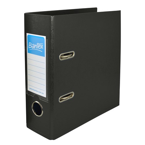 BANTEX LEVER ARCH FILE A5 70mm Black